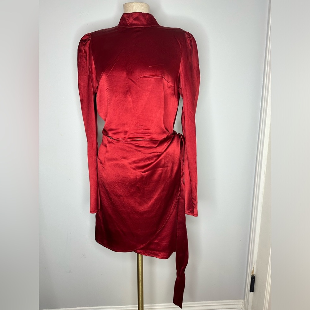 REFORMATION Josefine Dress Red - Picture 5 of 11